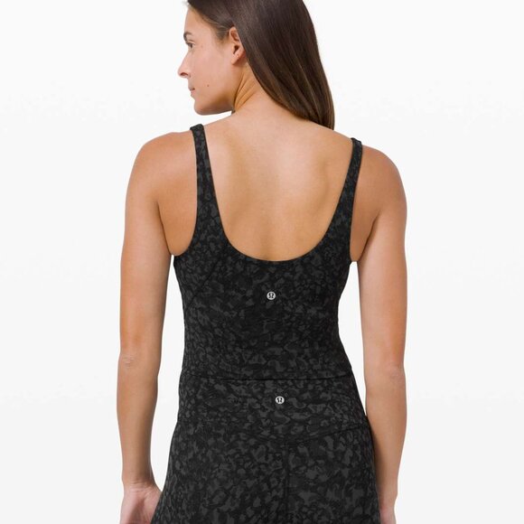 - Lululemon Align Tank SZ 6 Wild Thing Camo Deep Coal Multi - Picture 2 of 8